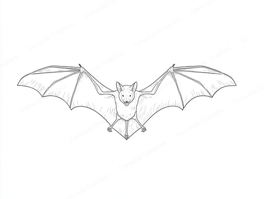 Bat Vector Graphic preview