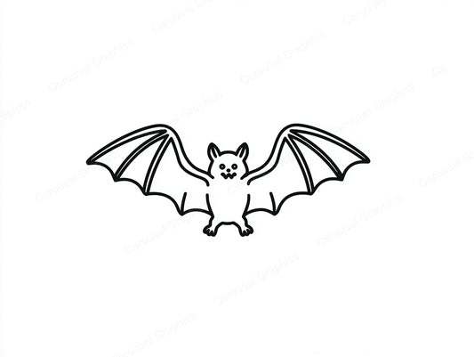Bat Vector Graphic preview