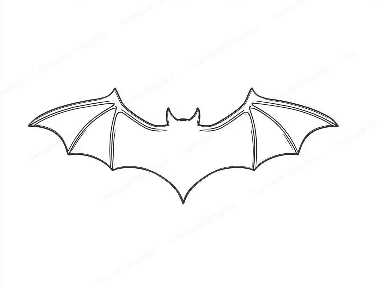 Bat Vector Graphic preview
