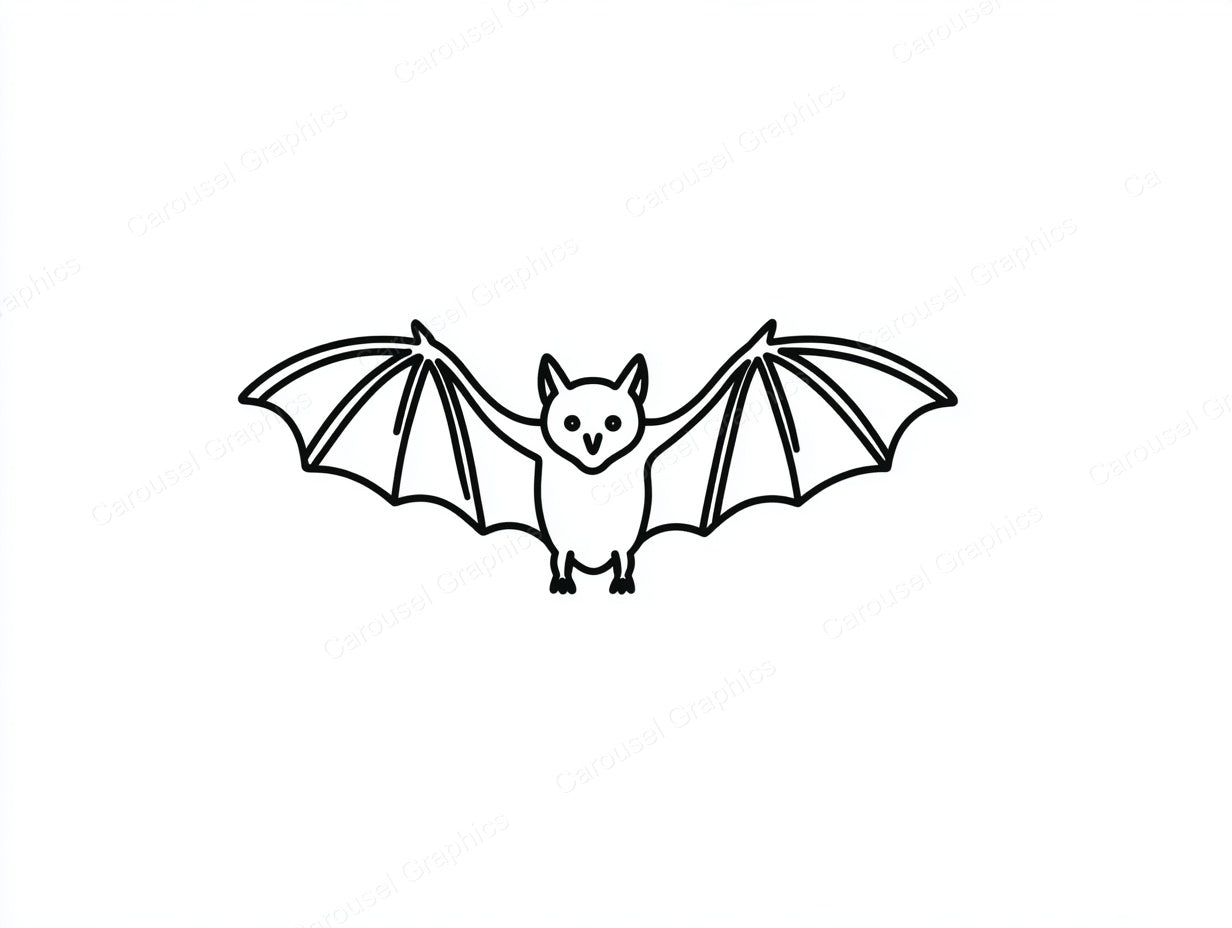 Bat Vector Graphic preview