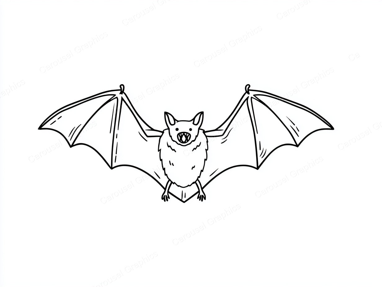 Bat Vector Graphic preview