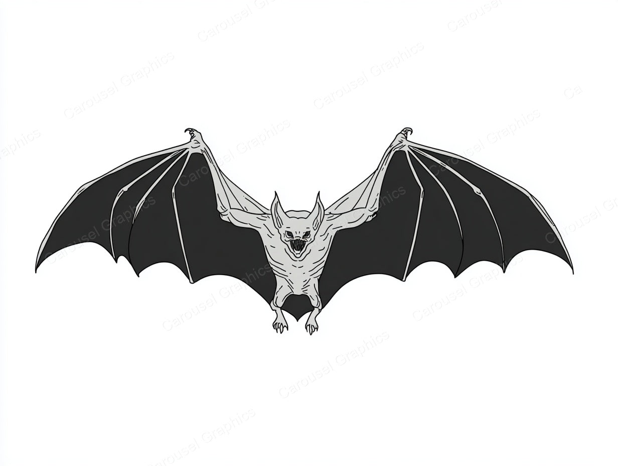 Bat Vector Graphic preview