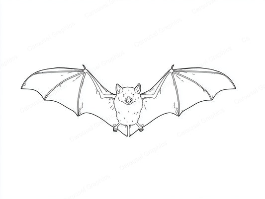 Bat Vector Graphic preview