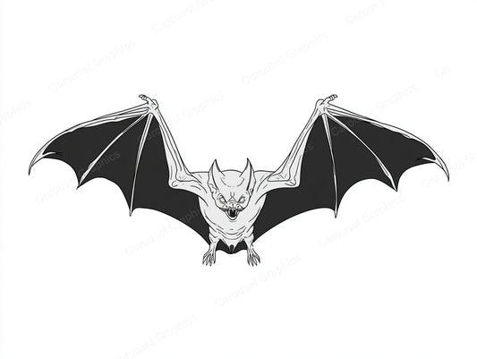 Bat Vector Graphic preview