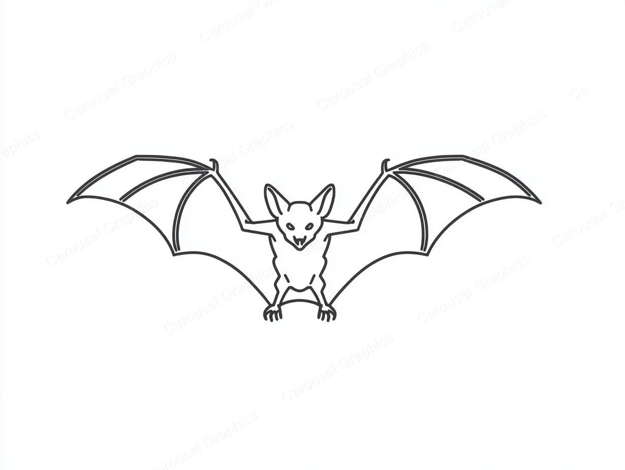 Bat Vector Graphic preview