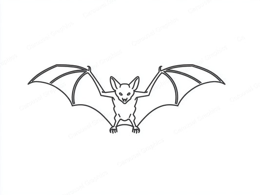 Bat Vector Graphic preview