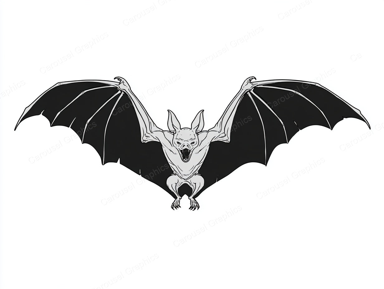 Bat Vector Graphic preview