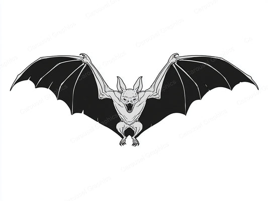 Bat Vector Graphic preview