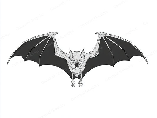 Bat Vector Graphic preview