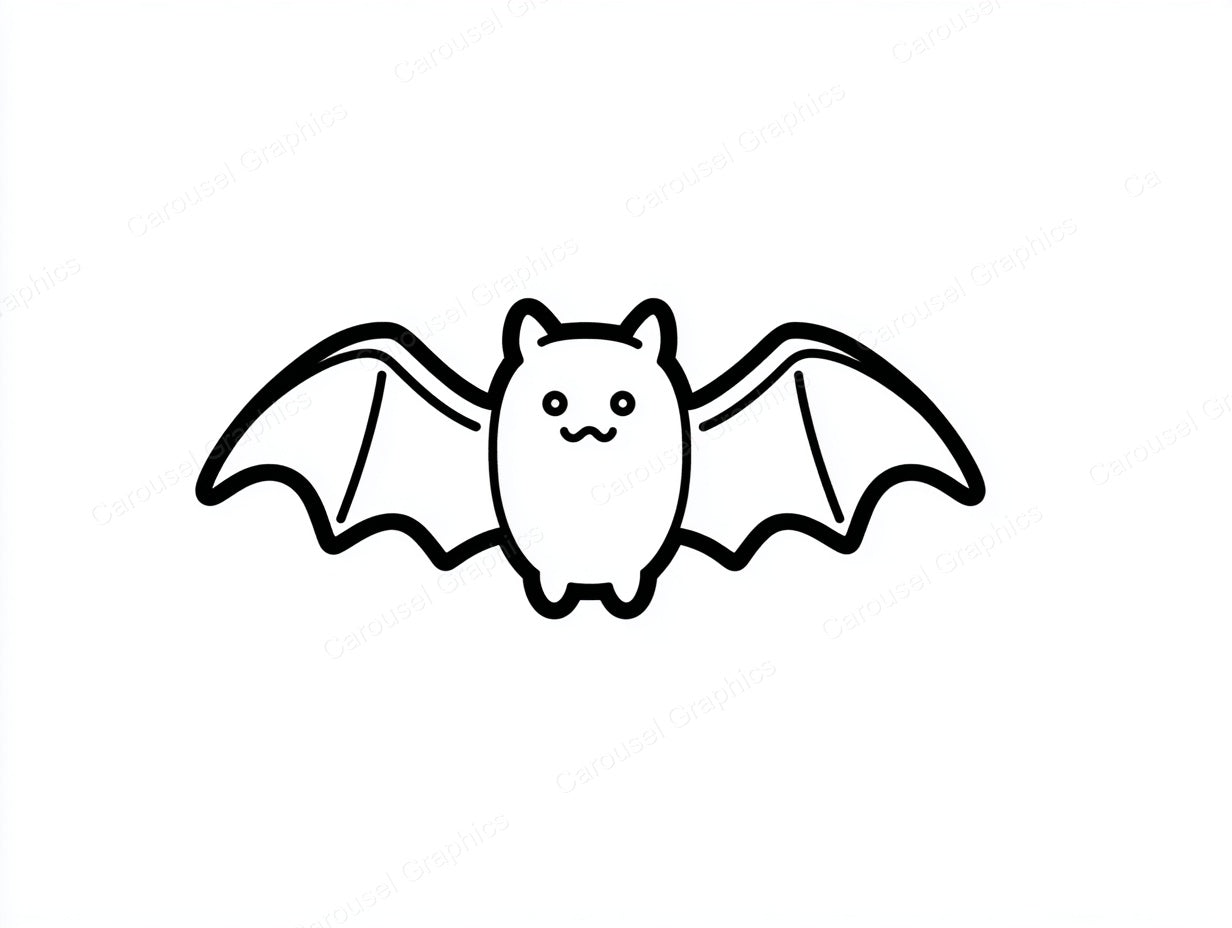 Bat Vector Graphic preview