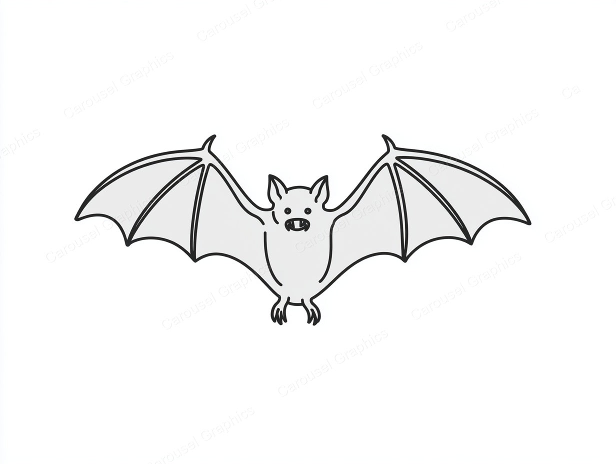 Bat Vector Graphic preview