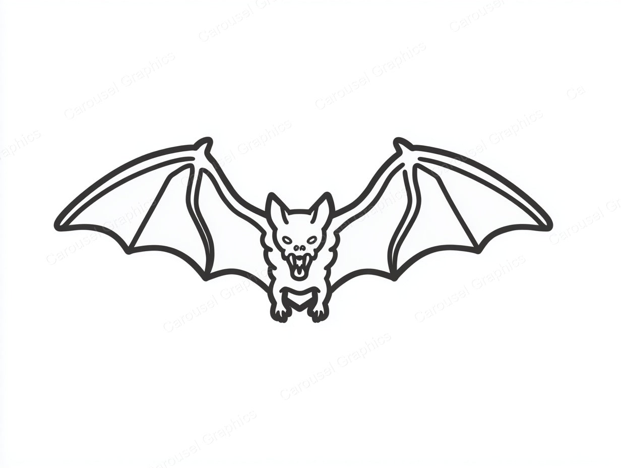 Bat Vector Graphic preview