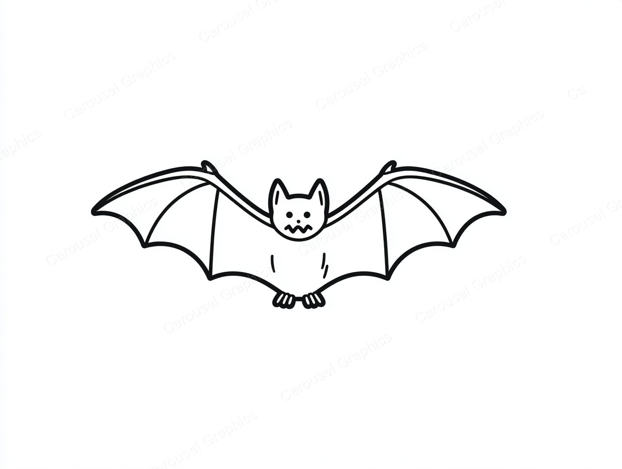 Bat Vector Graphic preview