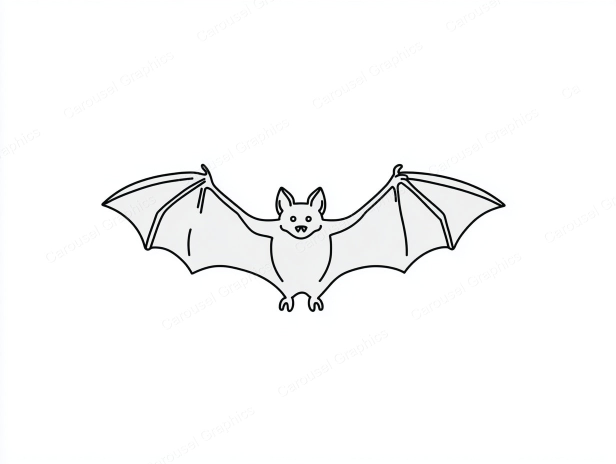 Bat Vector Graphic preview