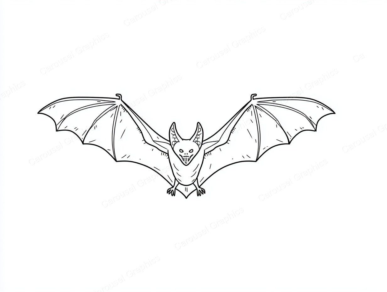 Bat Vector Graphic preview