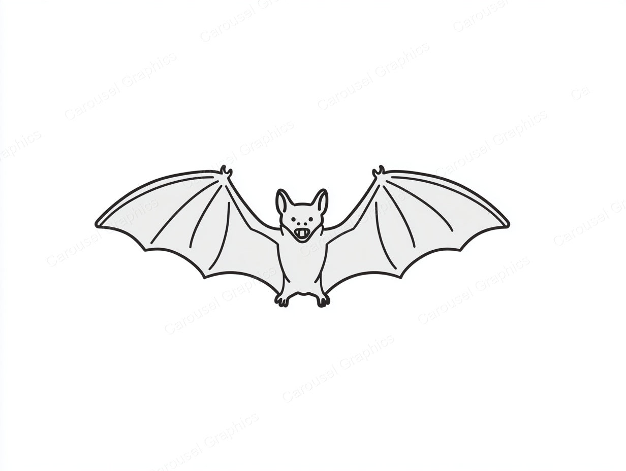 Bat Vector Graphic preview