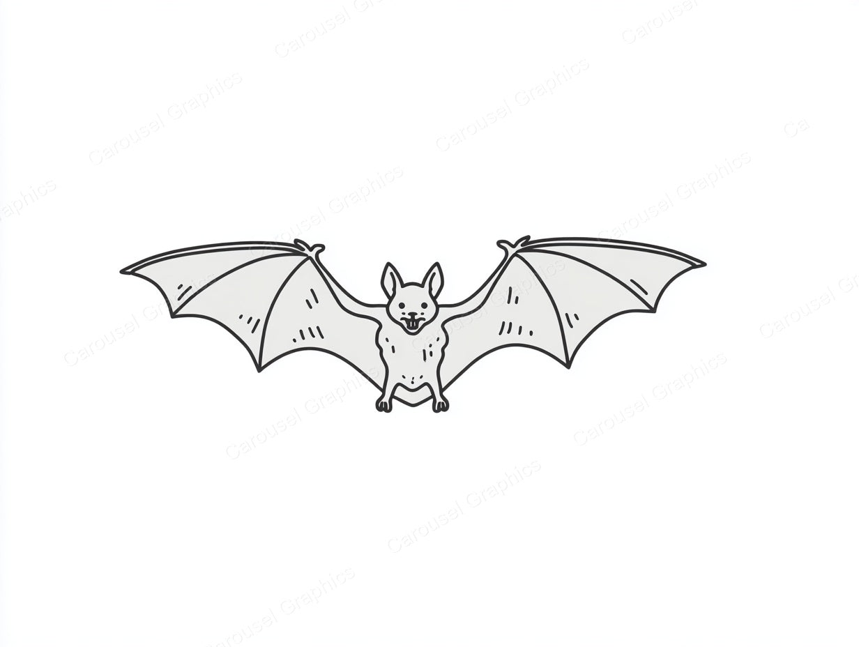 Bat Vector Graphic preview