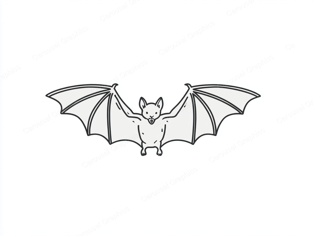 Bat Vector Graphic preview