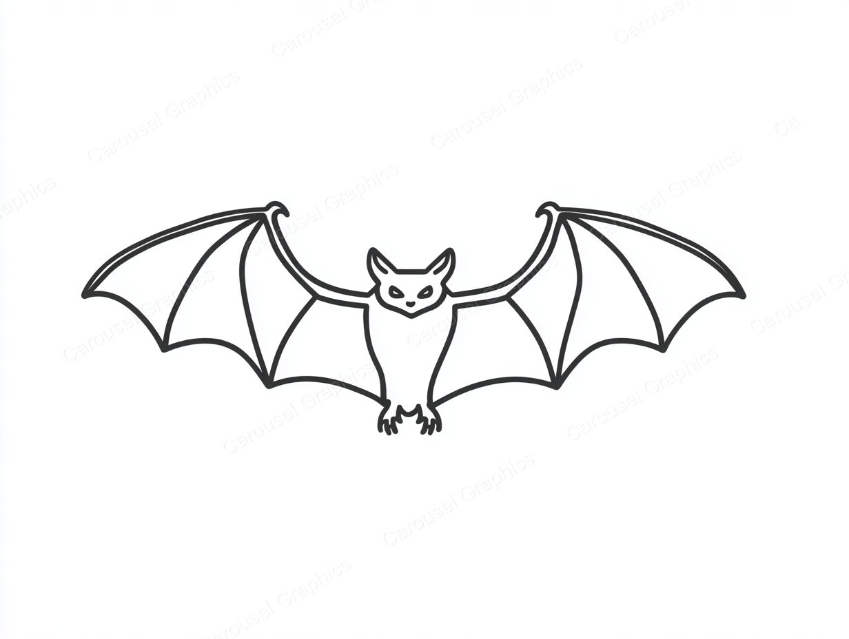 Bat Vector Graphic preview
