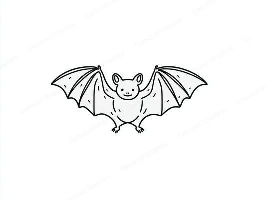 Bat Vector Graphic preview