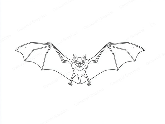 Bat Vector Graphic preview