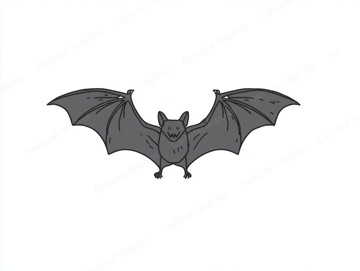 Bat Vector Graphic preview