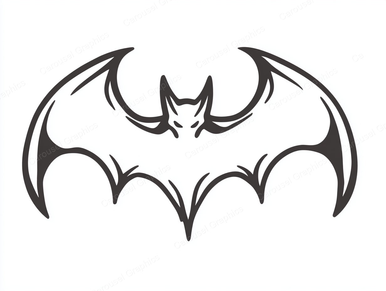 Bat Vector Graphic preview