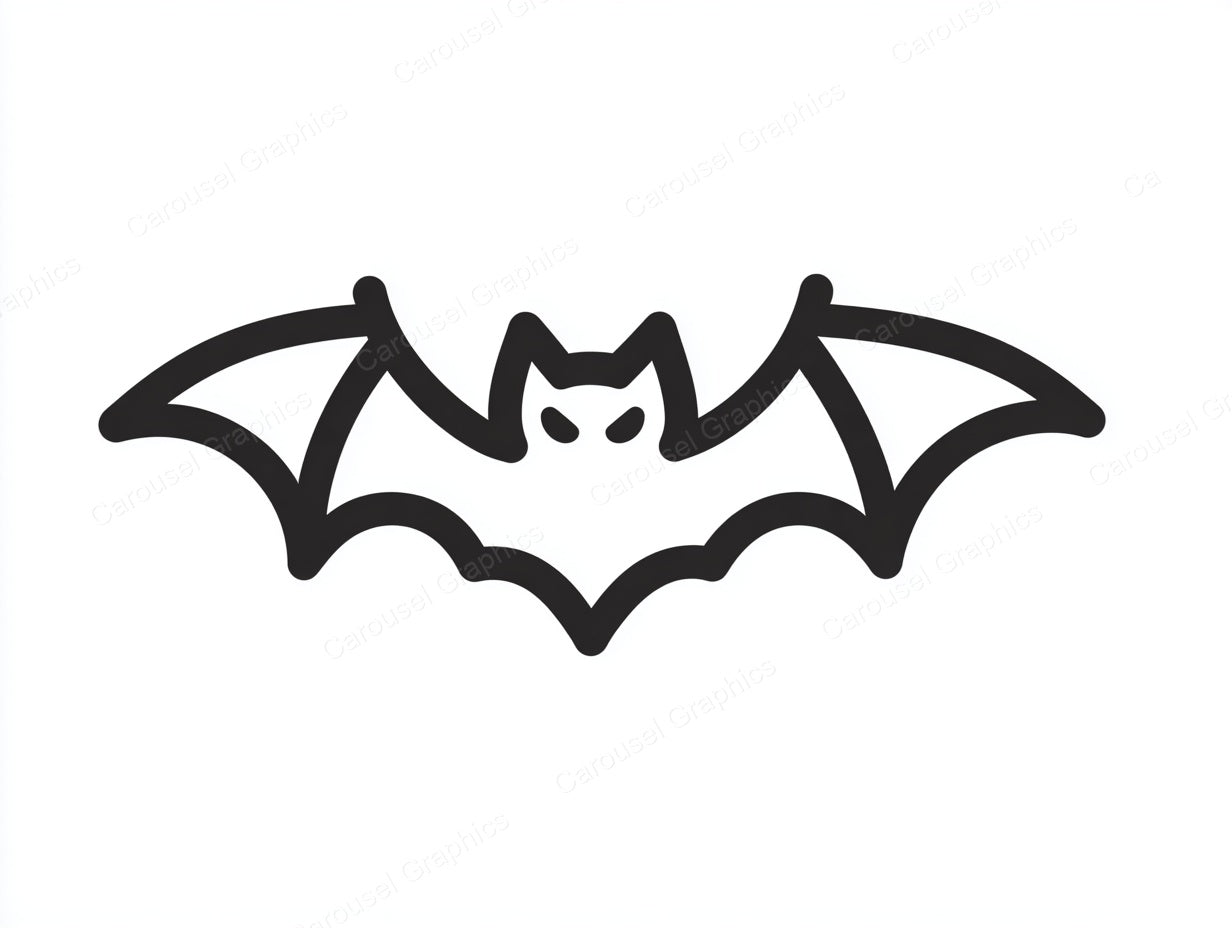Bat Vector Graphic preview