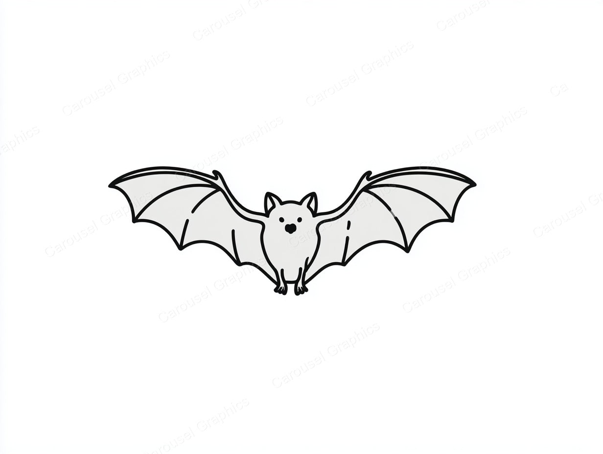 Bat Vector Graphic preview