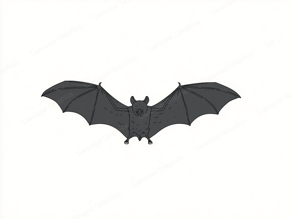 Bat Vector Graphic preview