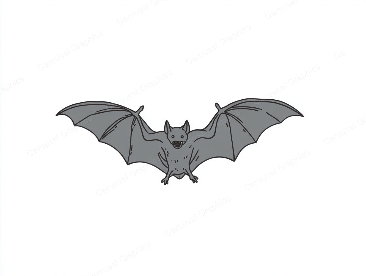 Bat Vector Graphic preview