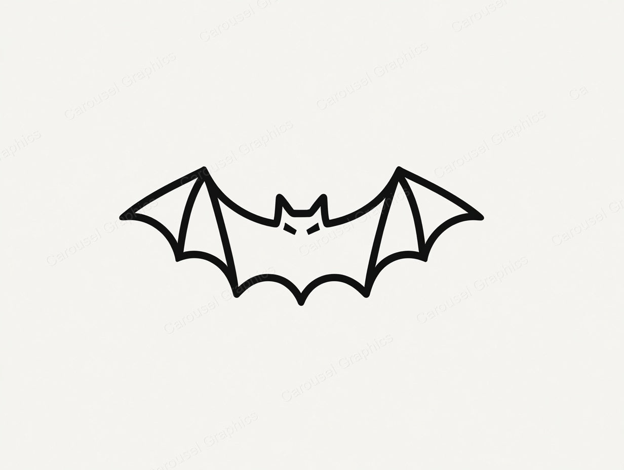 Bat Vector Graphic preview
