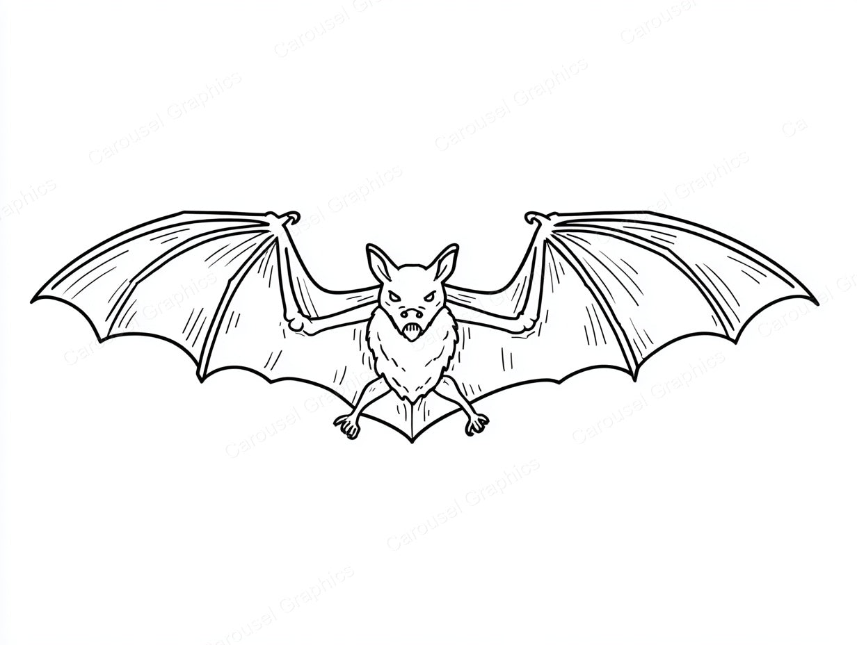 Bat Vector Graphic preview