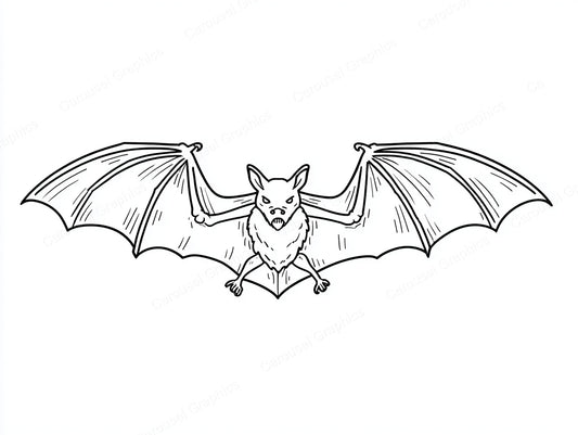 Bat Vector Graphic preview