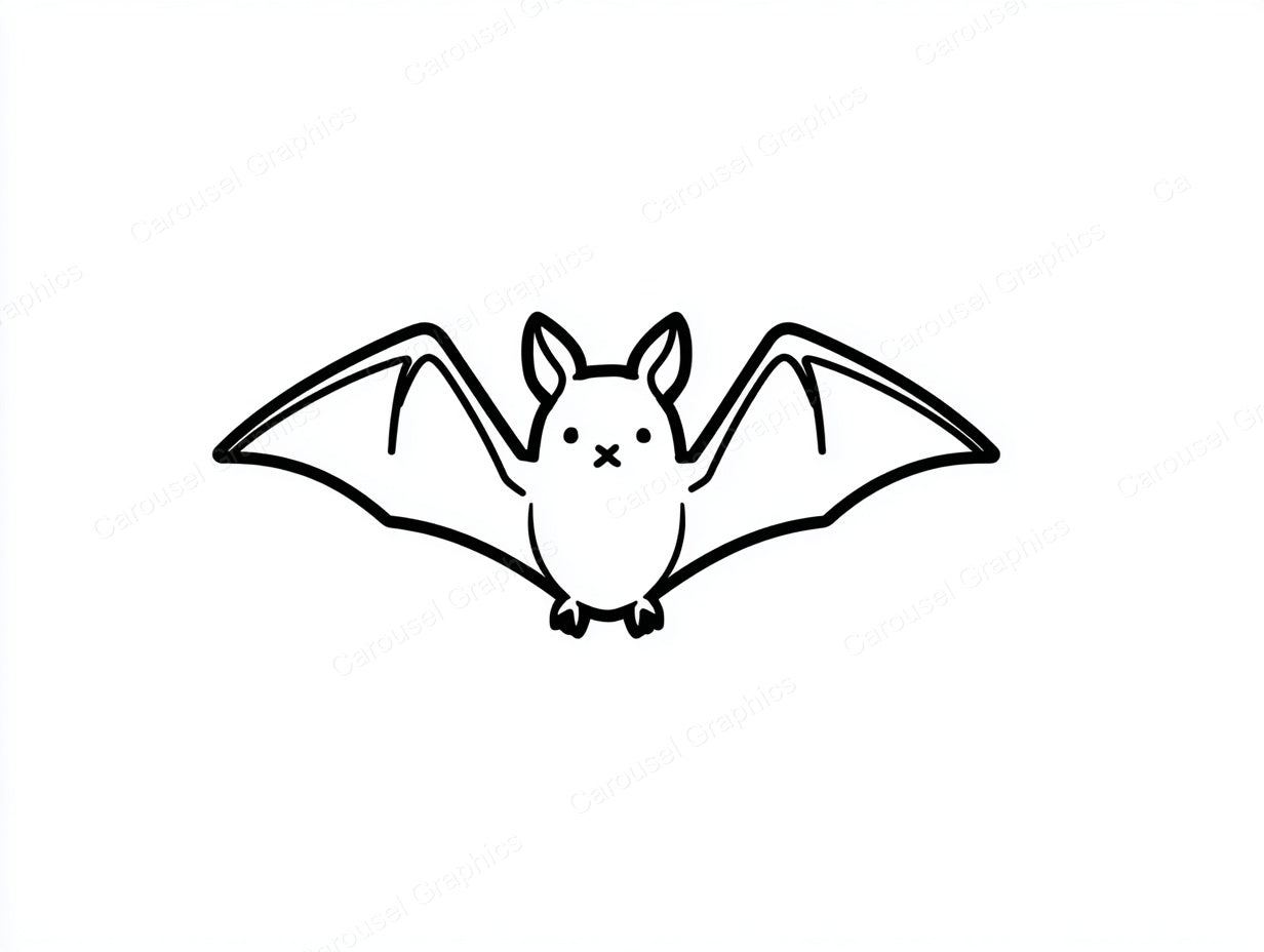 Bat Vector Graphic preview