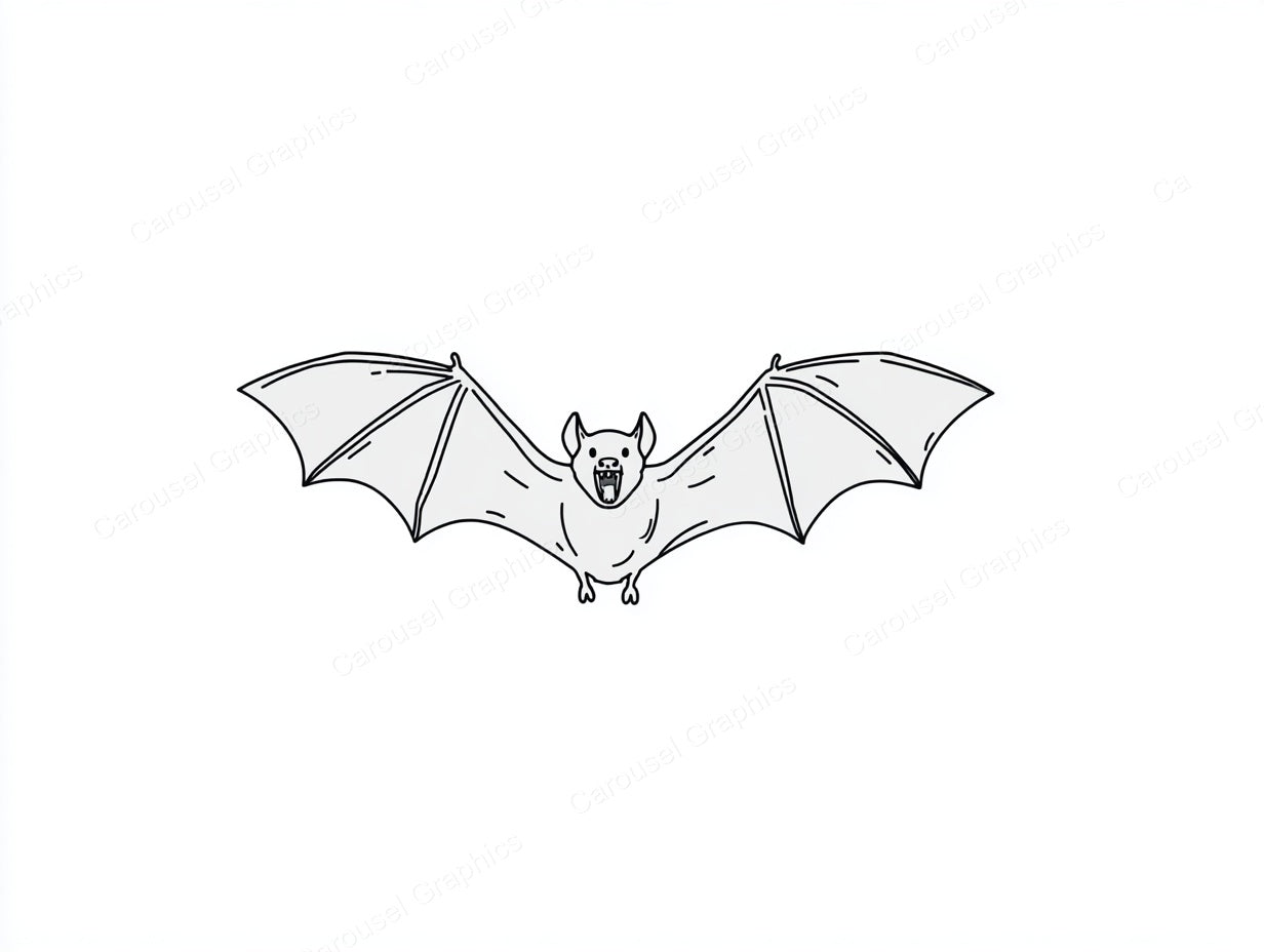 Bat Vector Graphic preview