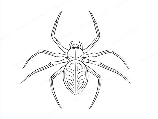Spider Vector Graphic preview