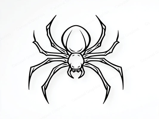 Spider Vector Graphic preview