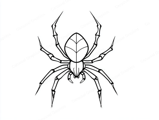 Spider Vector Graphic preview