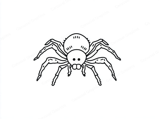 Spider Vector Graphic preview