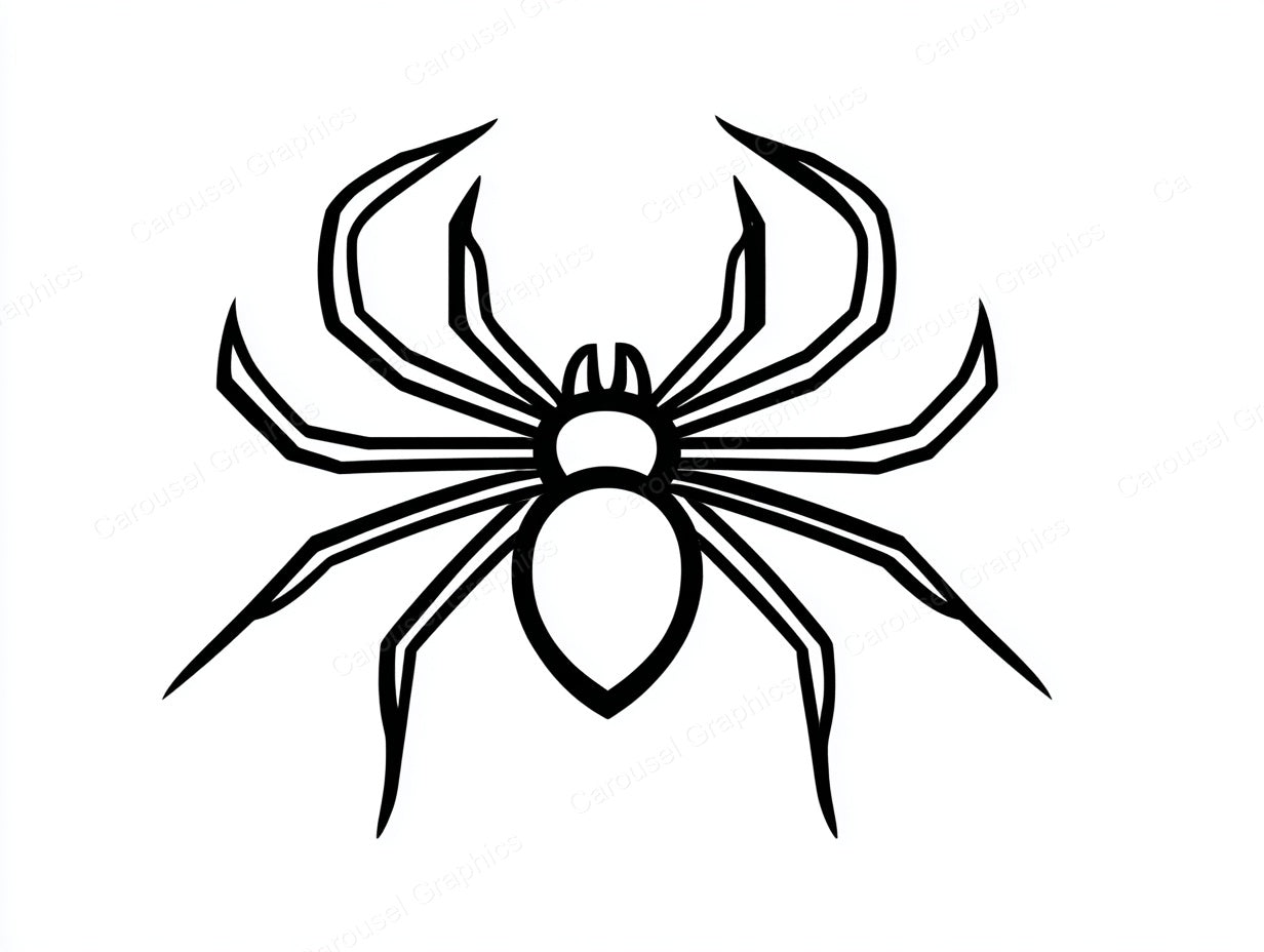 Spider Vector Graphic preview