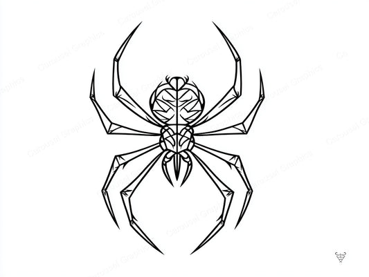 Spider Vector Graphic preview