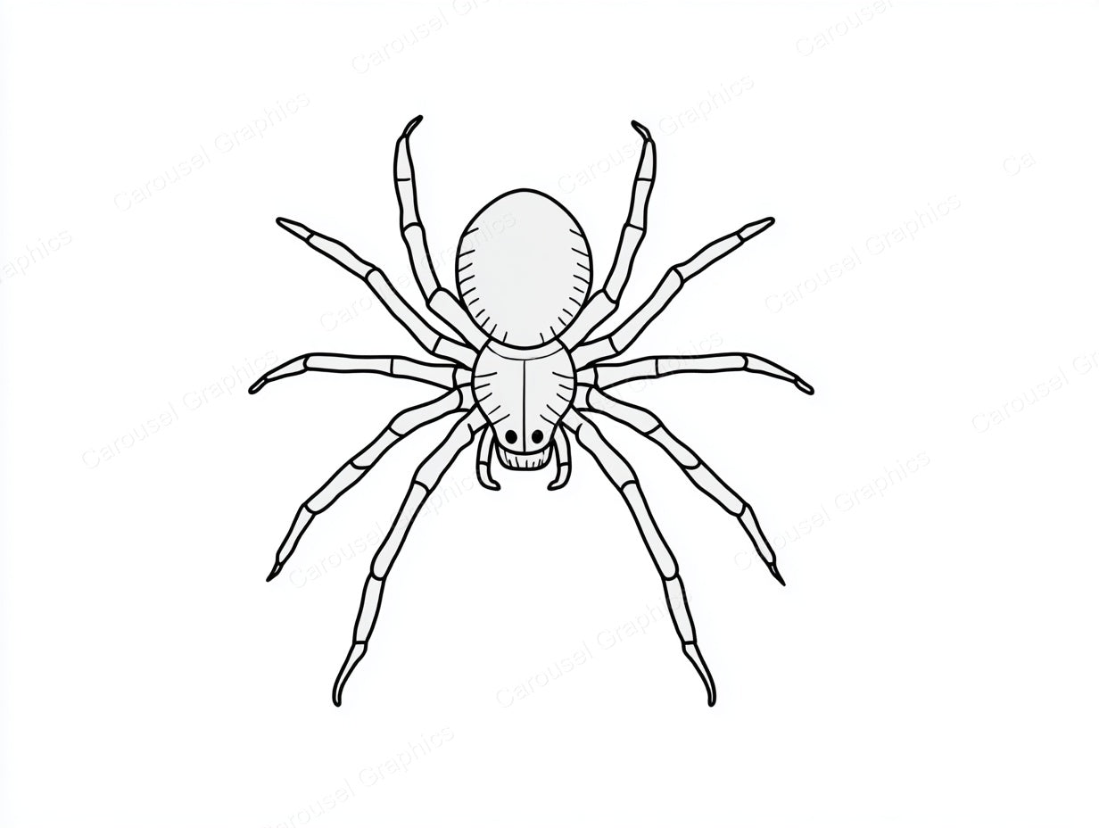 Spider Vector Graphic preview