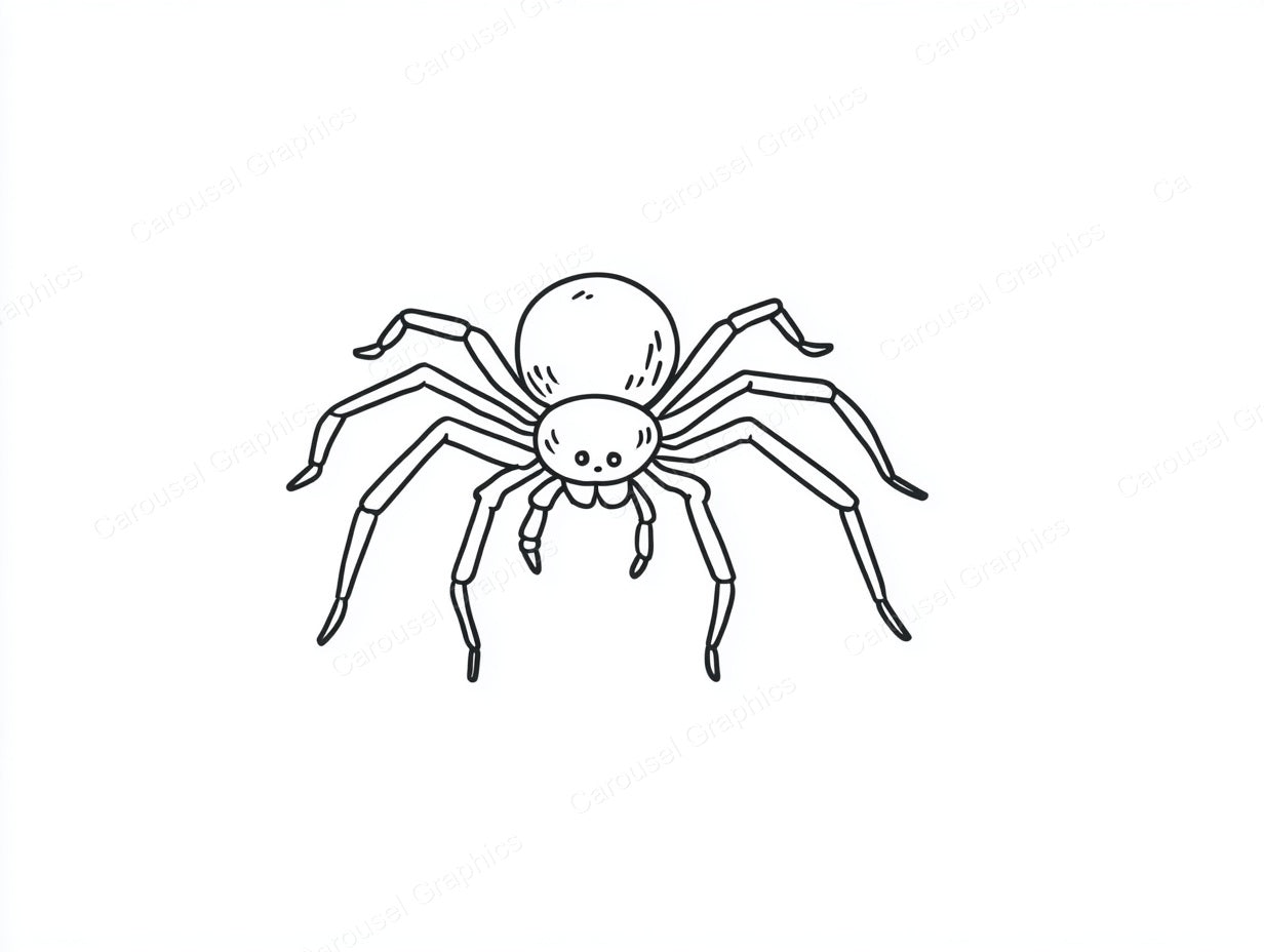Spider Vector Graphic preview