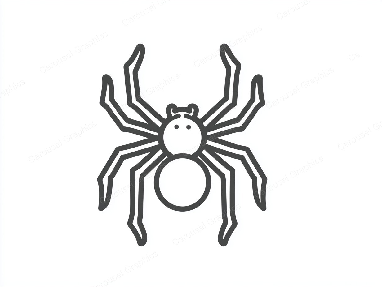 Spider Vector Graphic preview