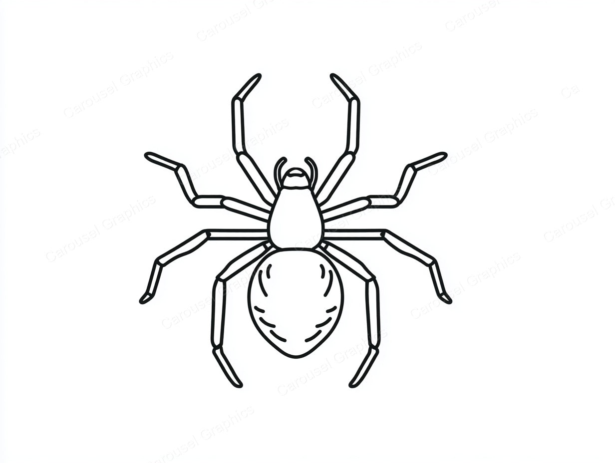 Spider Vector Graphic preview