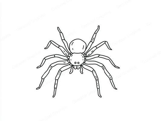 Spider Vector Graphic preview