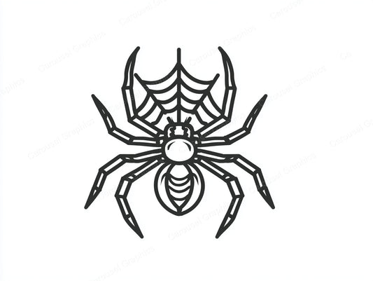 Spider Vector Graphic preview