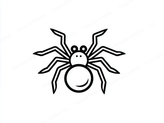 Spider Vector Graphic preview