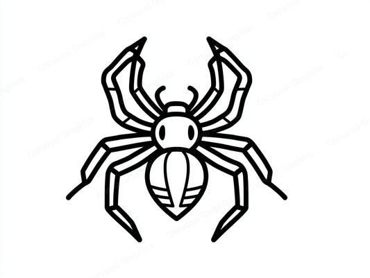 Spider Vector Graphic preview